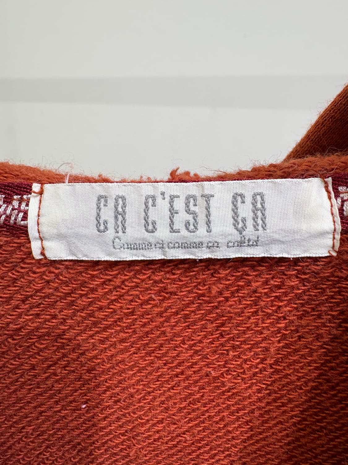 CA C'EST CA (Made in Japan) 후드집업 상품이미지6