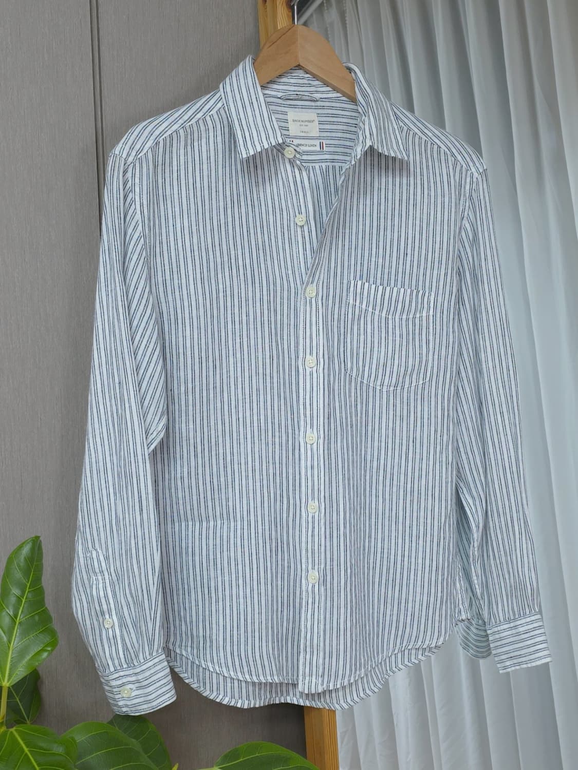 BACK NUMBER 린넨100셔츠 상품이미지9