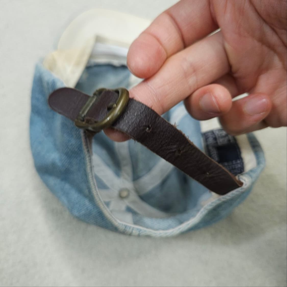 90s 폴로 랄프 로렌 데님 볼캡 상품이미지4