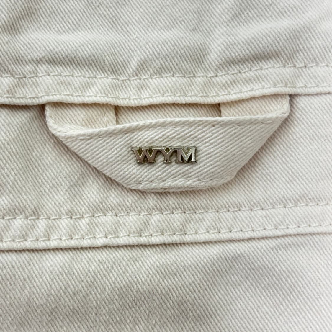 [정품] 우영미 25ss 신상 플라워 데님 셔츠 자켓 46사이즈 상품이미지4