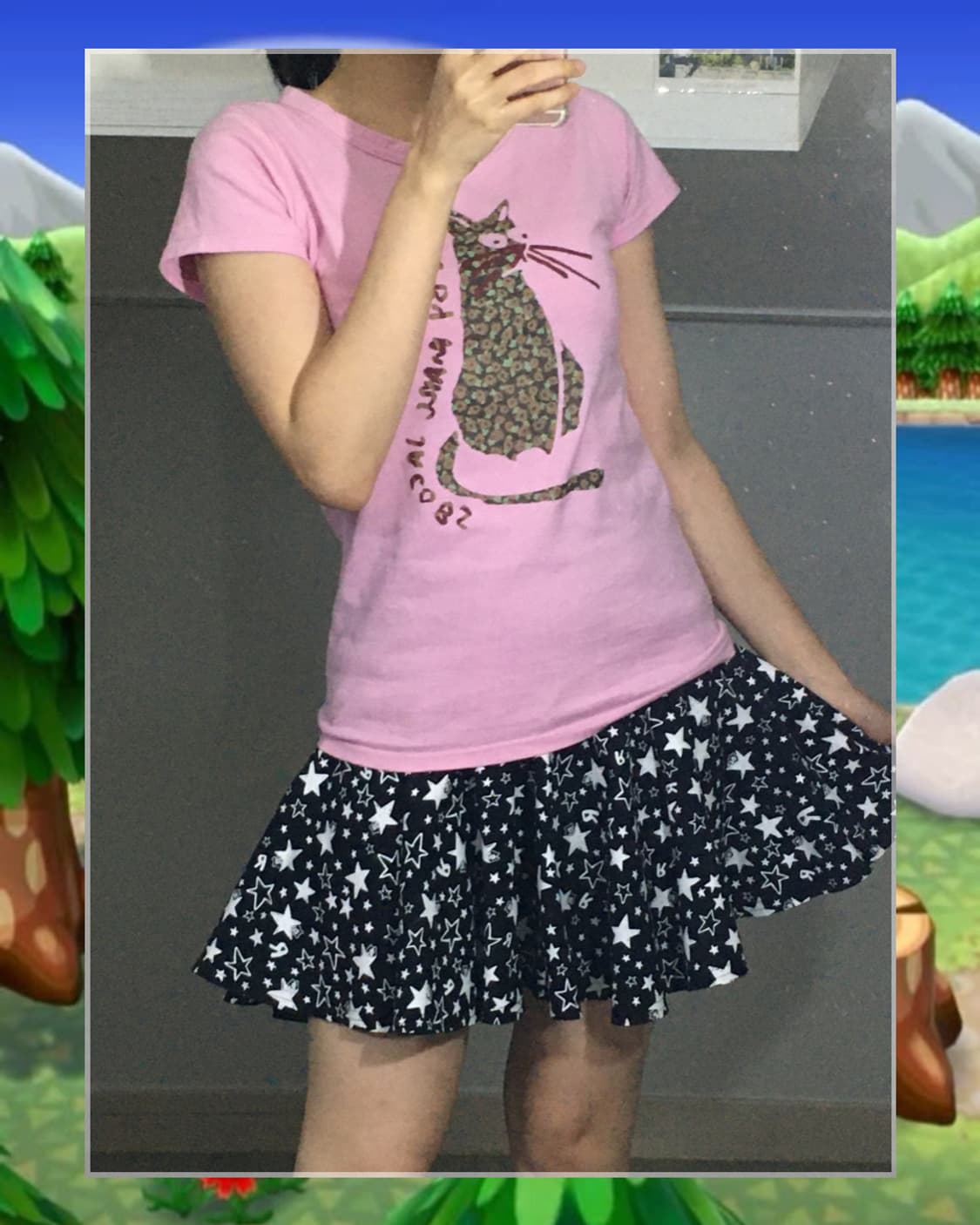 별무늬⭐️💫 빈티지 플레어 스커트 상품이미지1