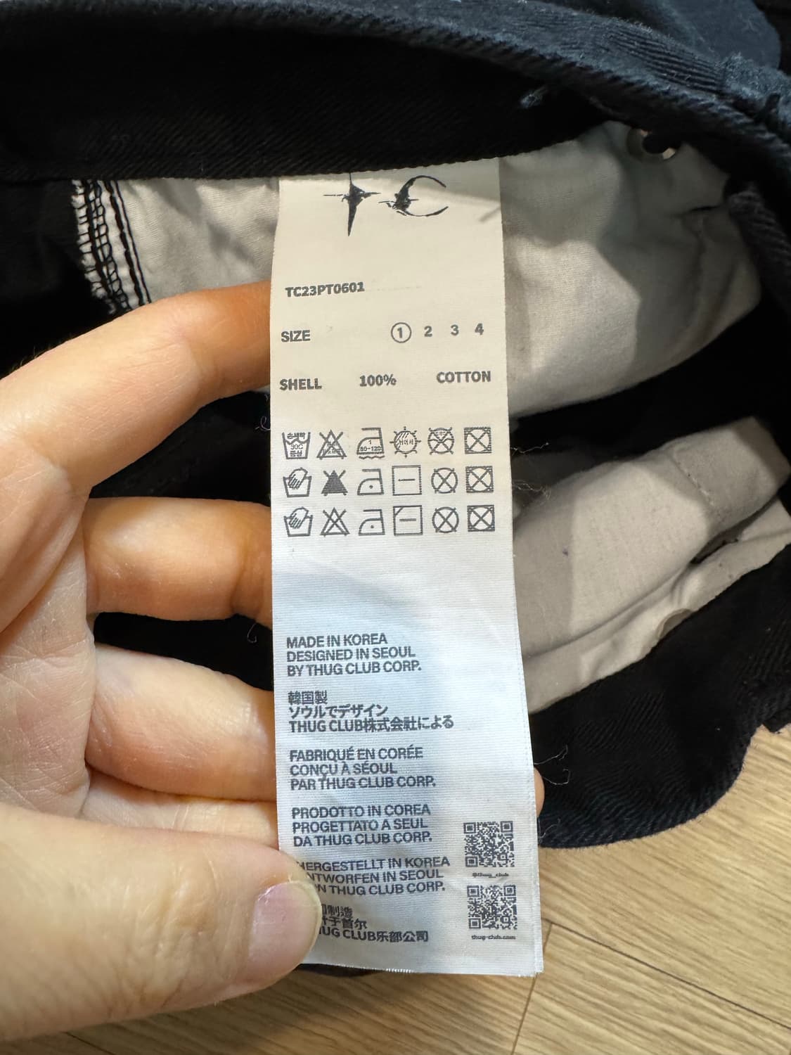 Thug club 떠그클럽 떠그팬츠 상품이미지3