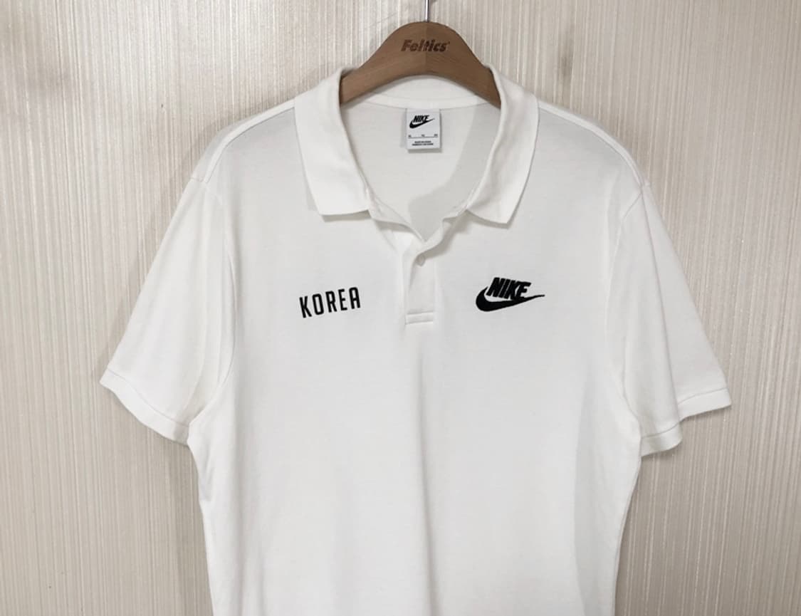 나이키국대 국대KOREA 코치지급/실착 폴로티셔츠 XL(105) 상품이미지2