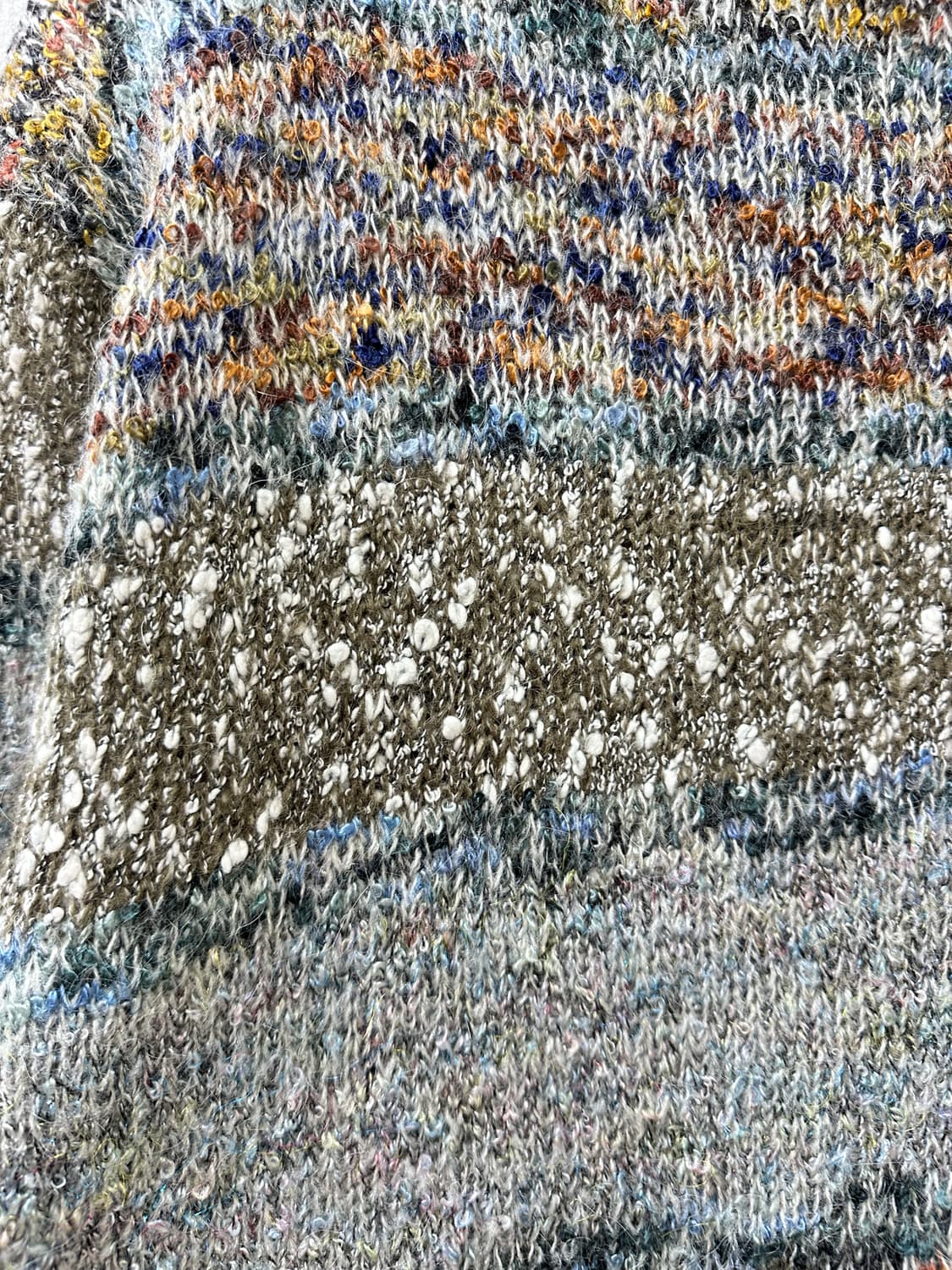 일본빈티지 보카시플라워니트 상품이미지7