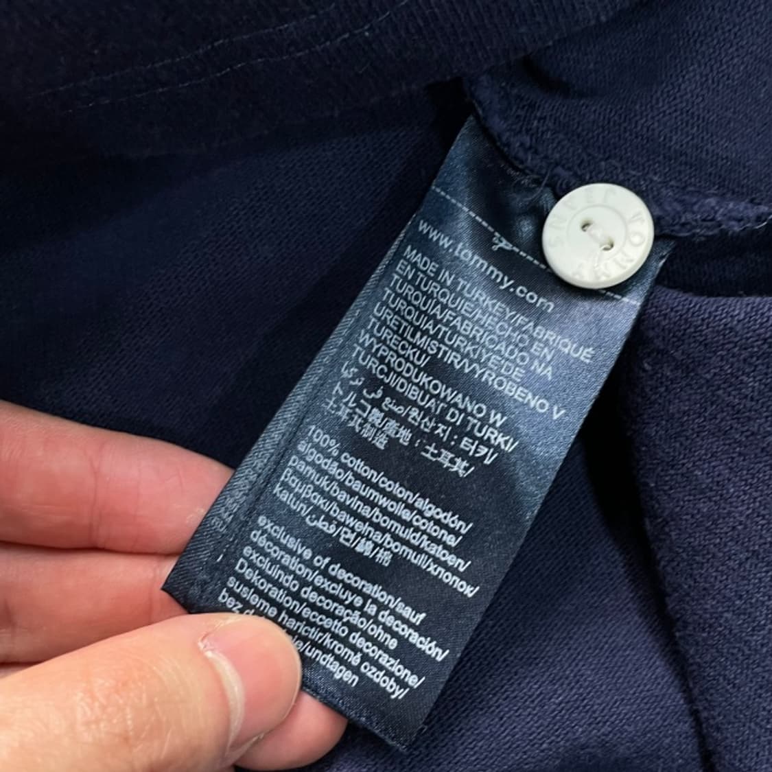 100 타미힐피거 럭비 카라티  상품이미지4