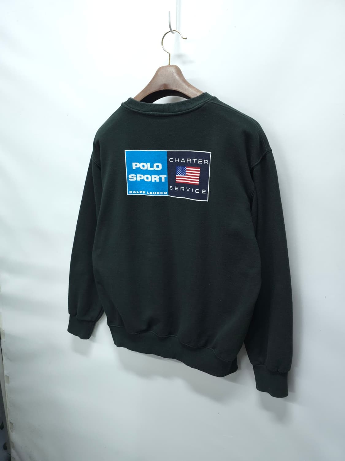 폴로 스포츠 그린 맨투맨 상품이미지3