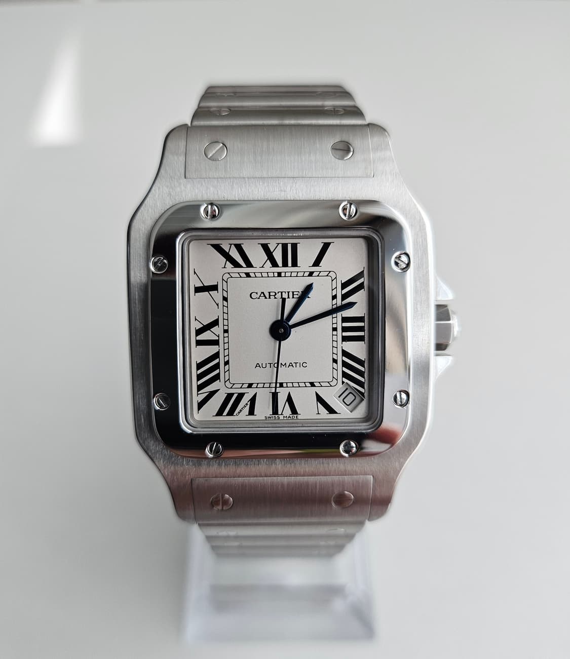 까르띠에 산토스 갈베 XL 스틸 오토매틱 상품이미지2