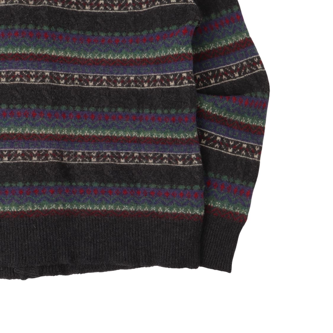 라코스테 페어아일 울 가디건 상품이미지7