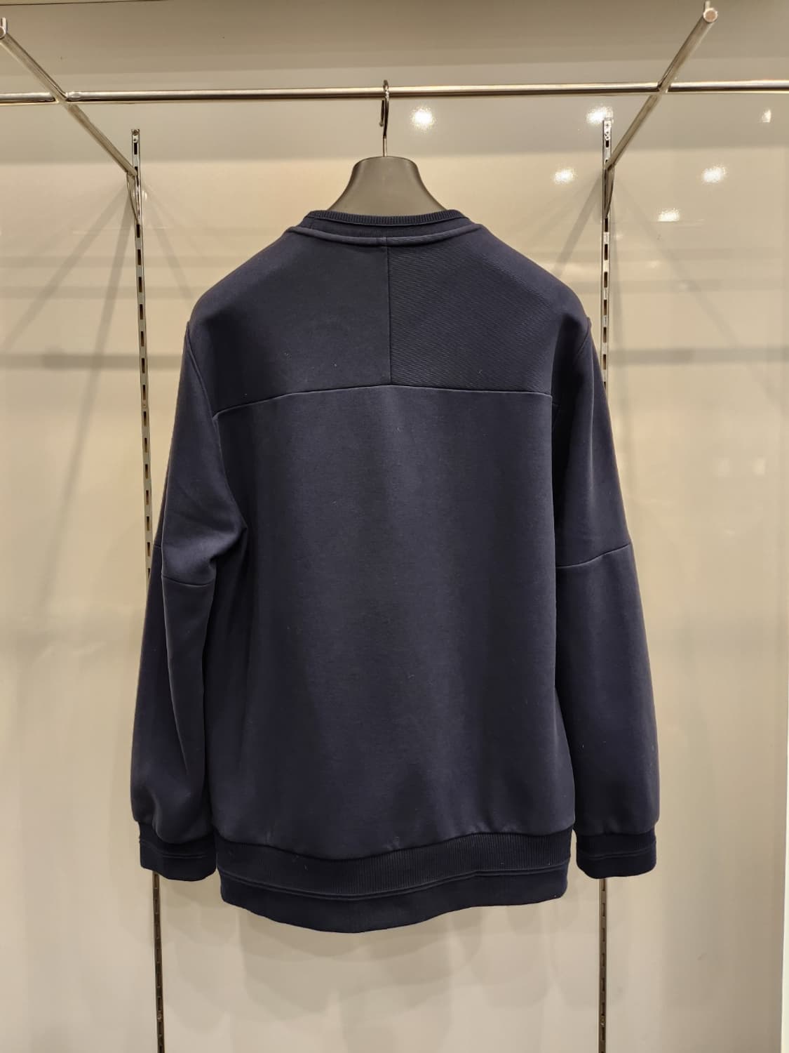 시스템옴므 네이비패턴 맨투맨95(최상급) 상품이미지2