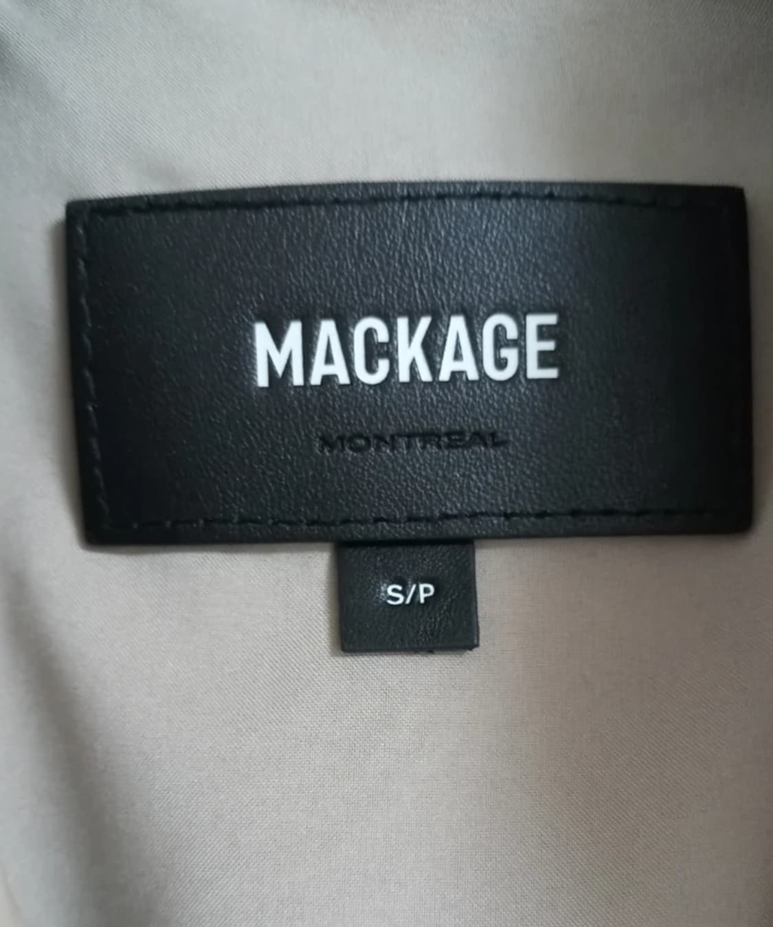 신품급 맥케이지 양가죽 자켓 상품이미지5