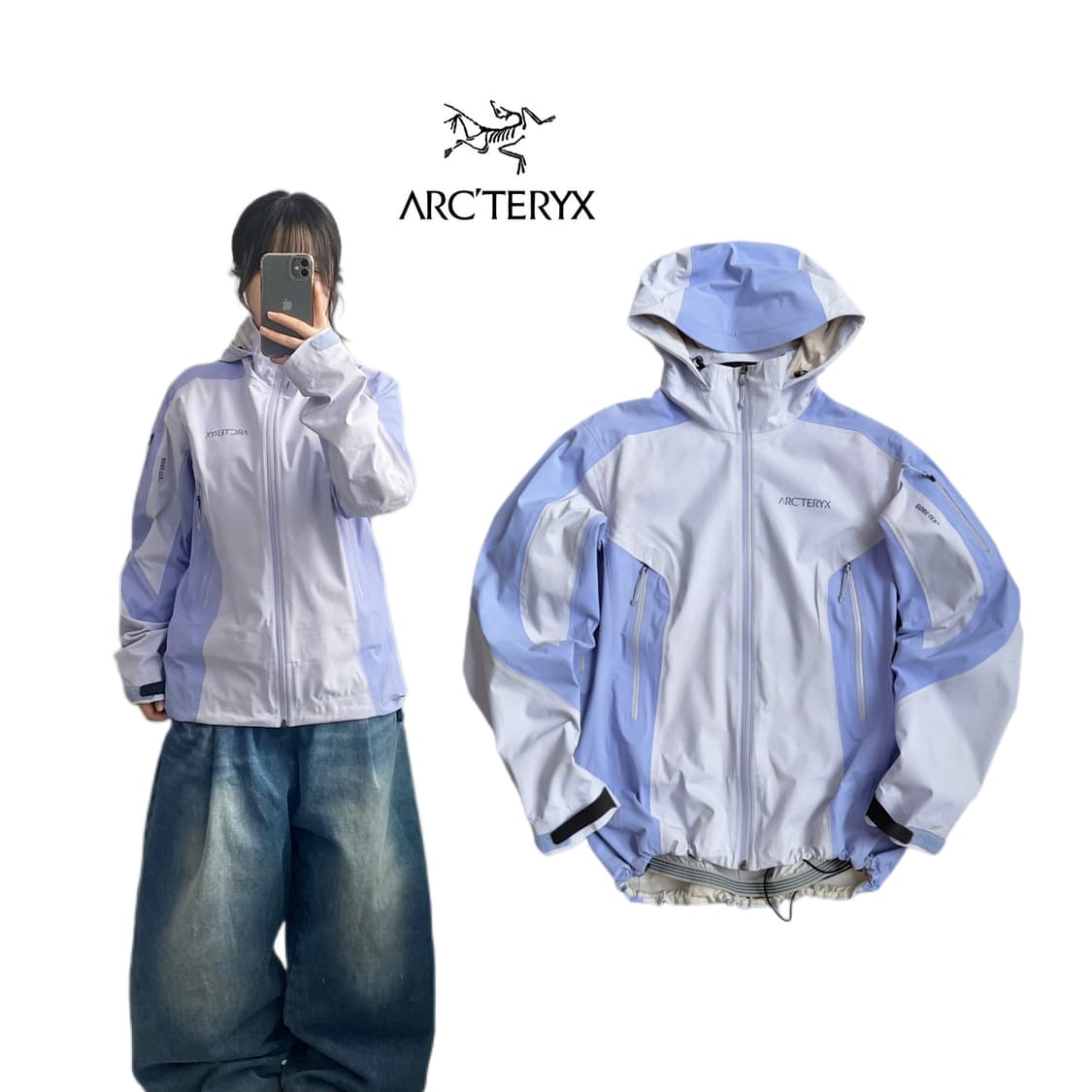 아크테릭스 고어텍스 RECCO 고프코어 마운틴 바람막이 자켓 상품이미지1