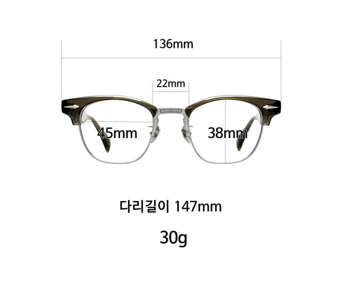  45사이즈, 카키/실버 하금테(새제품) 상품이미지9
