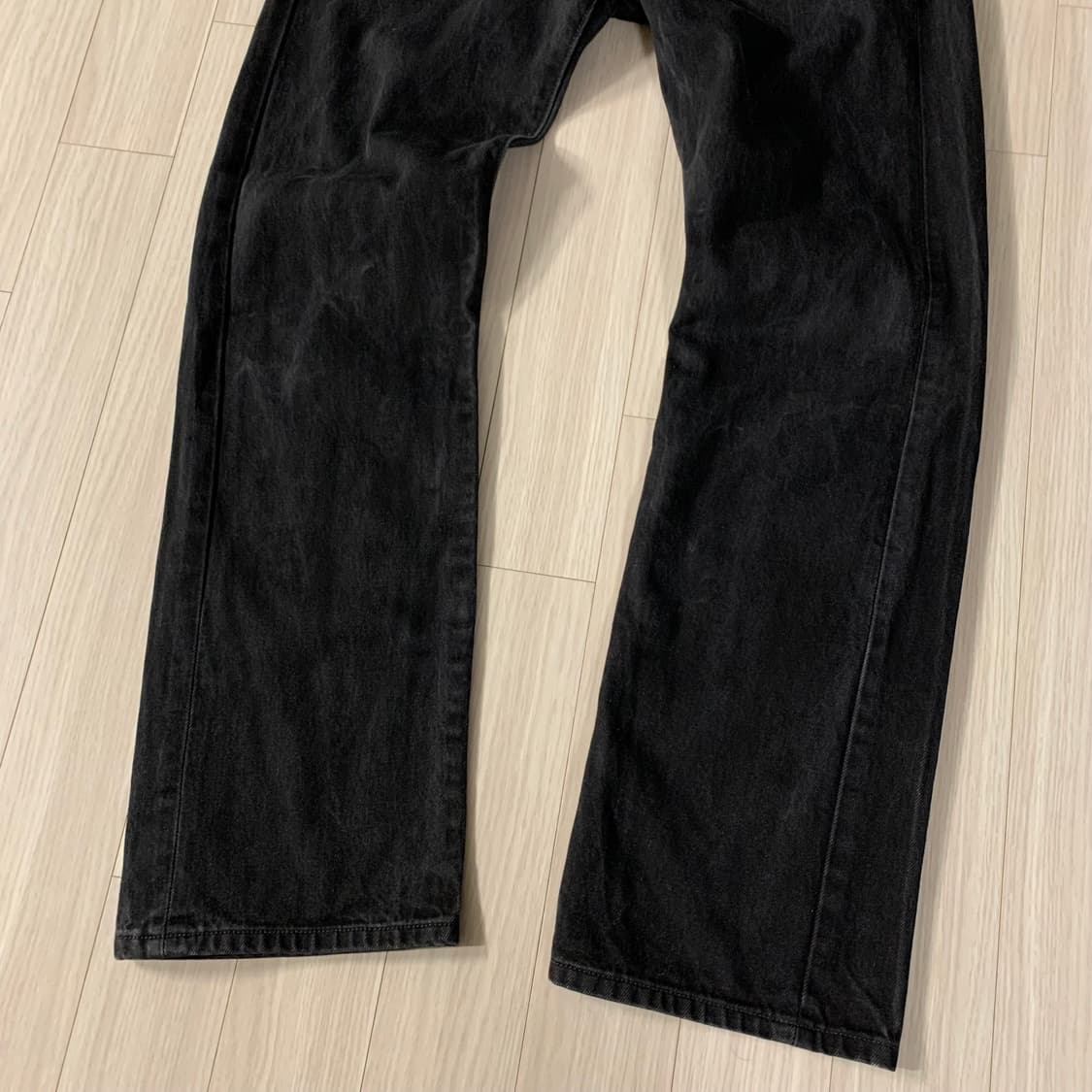 리바이스 501 블랙 데님 34(32) 상품이미지3