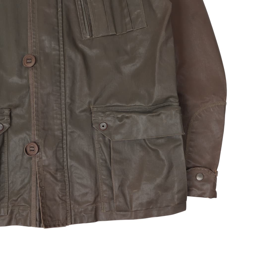 디젤 왁스드 후디 헌팅 필드 자켓 상품이미지4