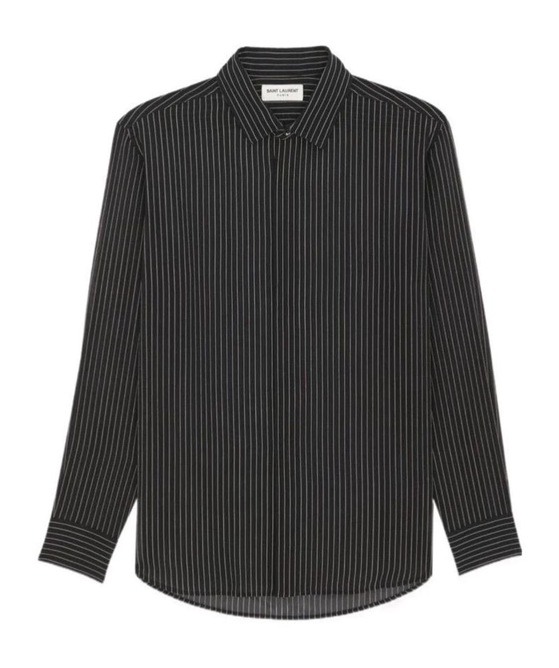 [차은우님 착용] 생로랑 22ss 스트라이프 셔츠 상품이미지1