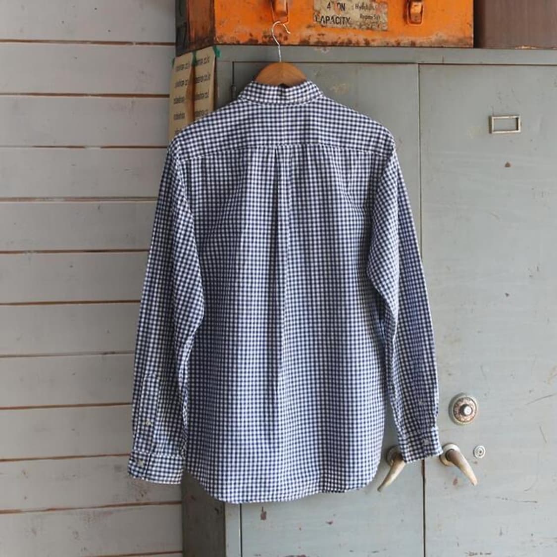 (착용컷) 폴로 랄프로렌 체크 셔츠 (남성용 100) 상품이미지4