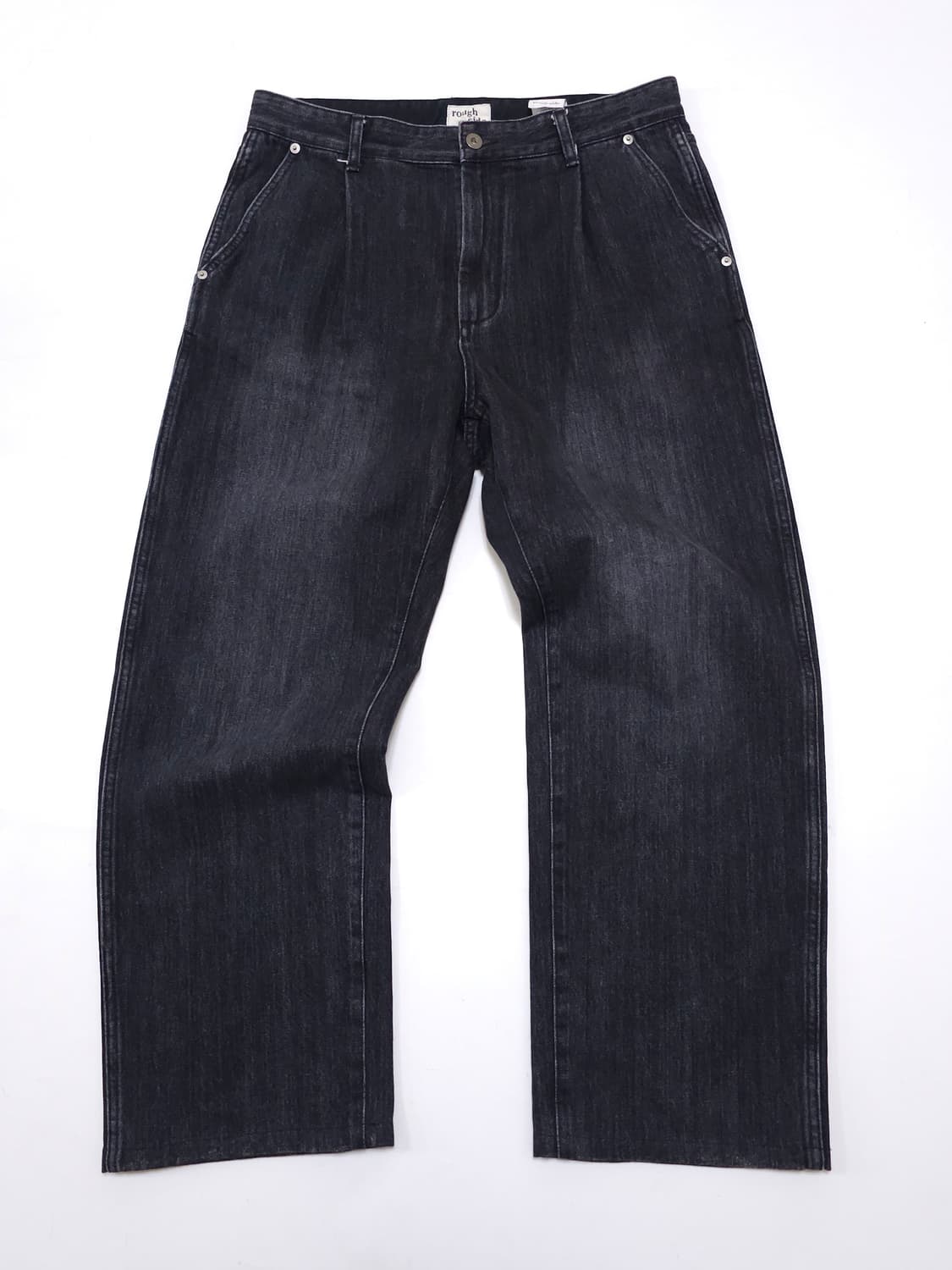 러프사이드 드랩 워싱 데님 팬츠 상품이미지2