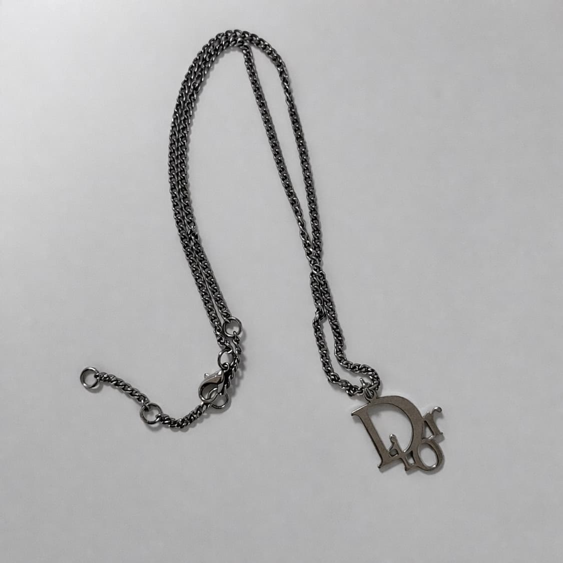 정품 빈티지 디올 로고 목걸이 상품이미지2