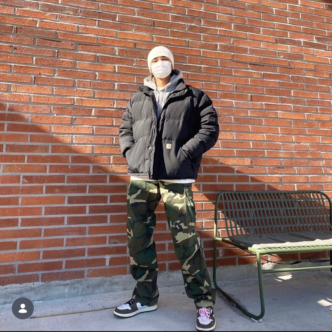 칼하트 다운 블랙 패딩 XXL 상품이미지2