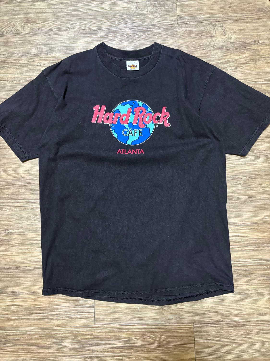 [XL]  하드락카페 반팔 티셔츠 아탈란타 made in usa 상품이미지1