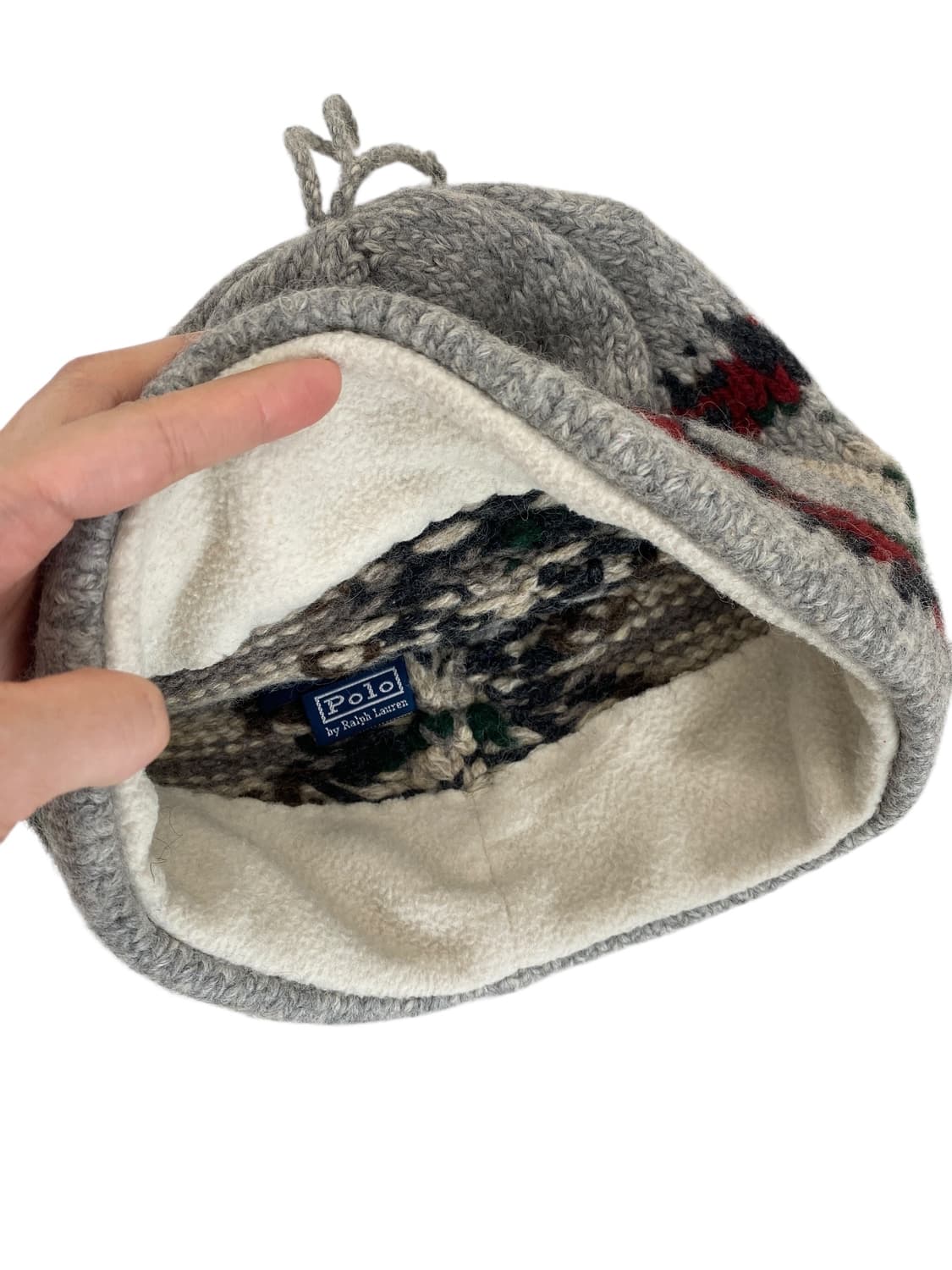 폴로 랄프로렌 노르딕 니트 비니 상품이미지5