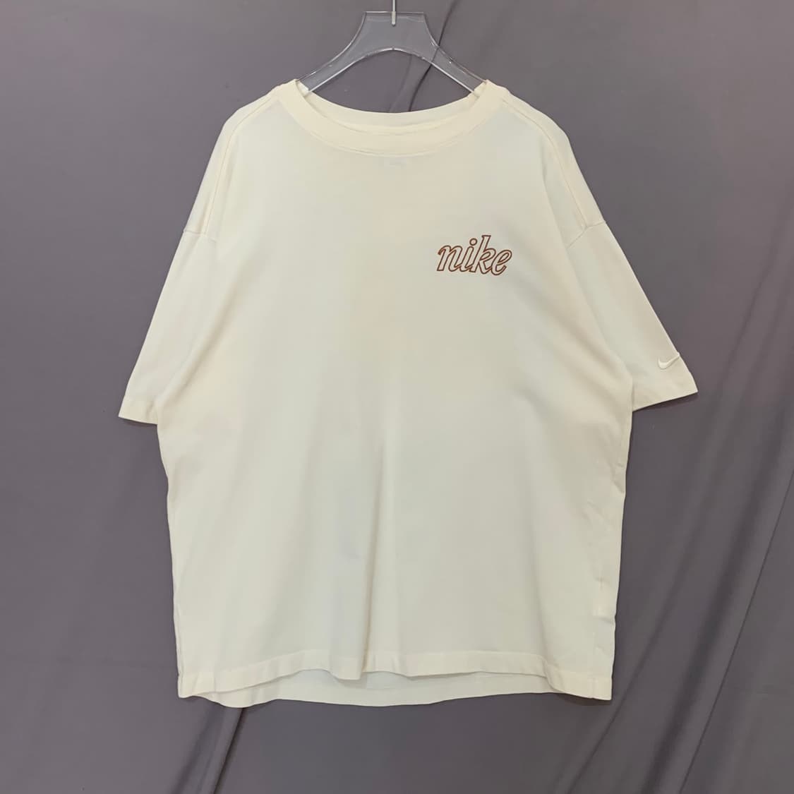 M 나이키 여성 NSW 베어 프린팅 오버핏 반팔티 상품이미지3