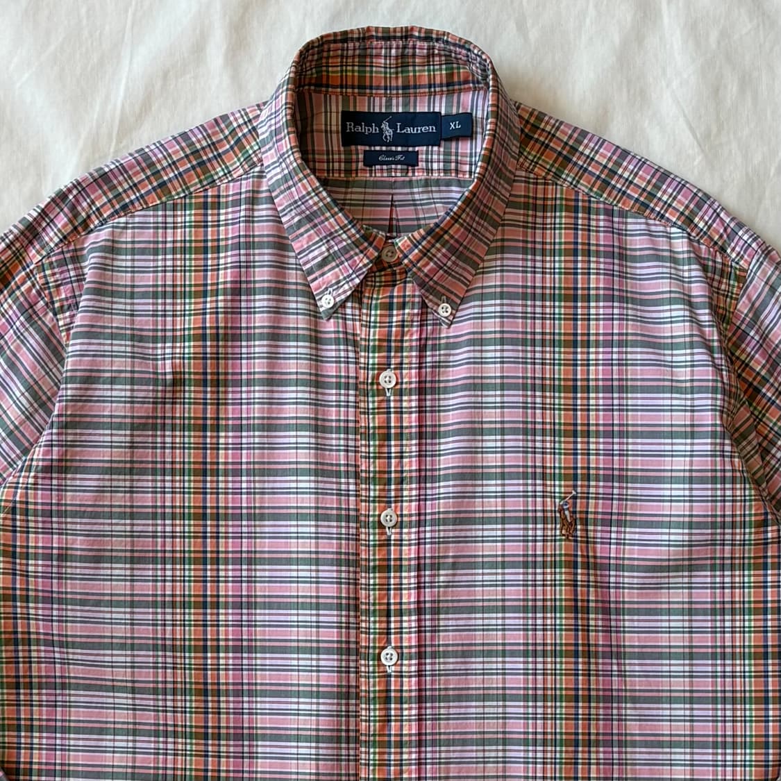 [XL/108-110] 폴로 랄프로렌 클래식핏 체크 BD 셔츠 상품이미지2
