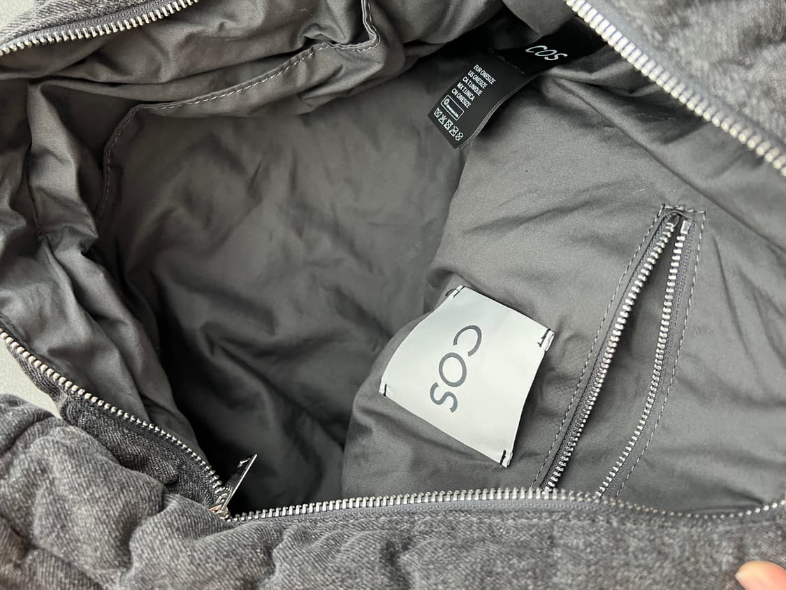 코스 COS 퀼팅백 오버사이즈 (그레이데님) 상품이미지2