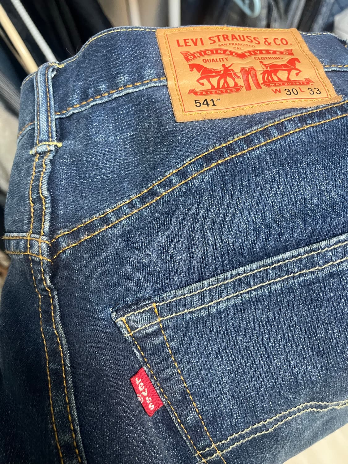 리바이스 541 W30 L33 에슬레틱 진 상품이미지4