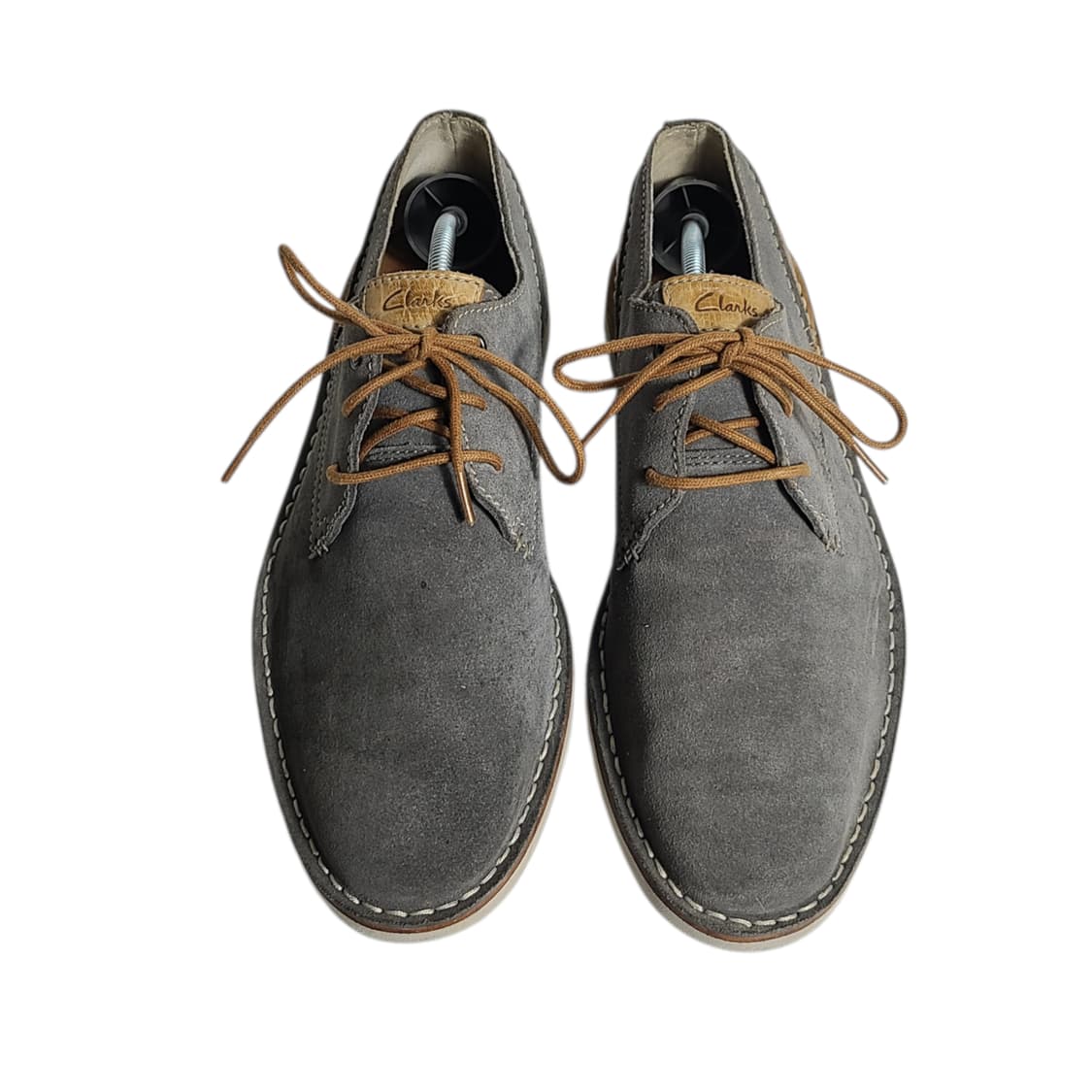 255) Clarks 클락스 힌튼 플라이 스웨이드 콤비 더비 상품이미지5