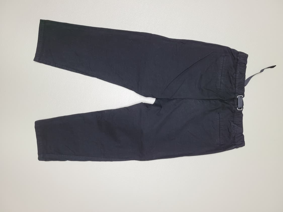 에잇세컨즈 8Seconds 밴딩 버클 면바지 33 블랙 상품이미지9