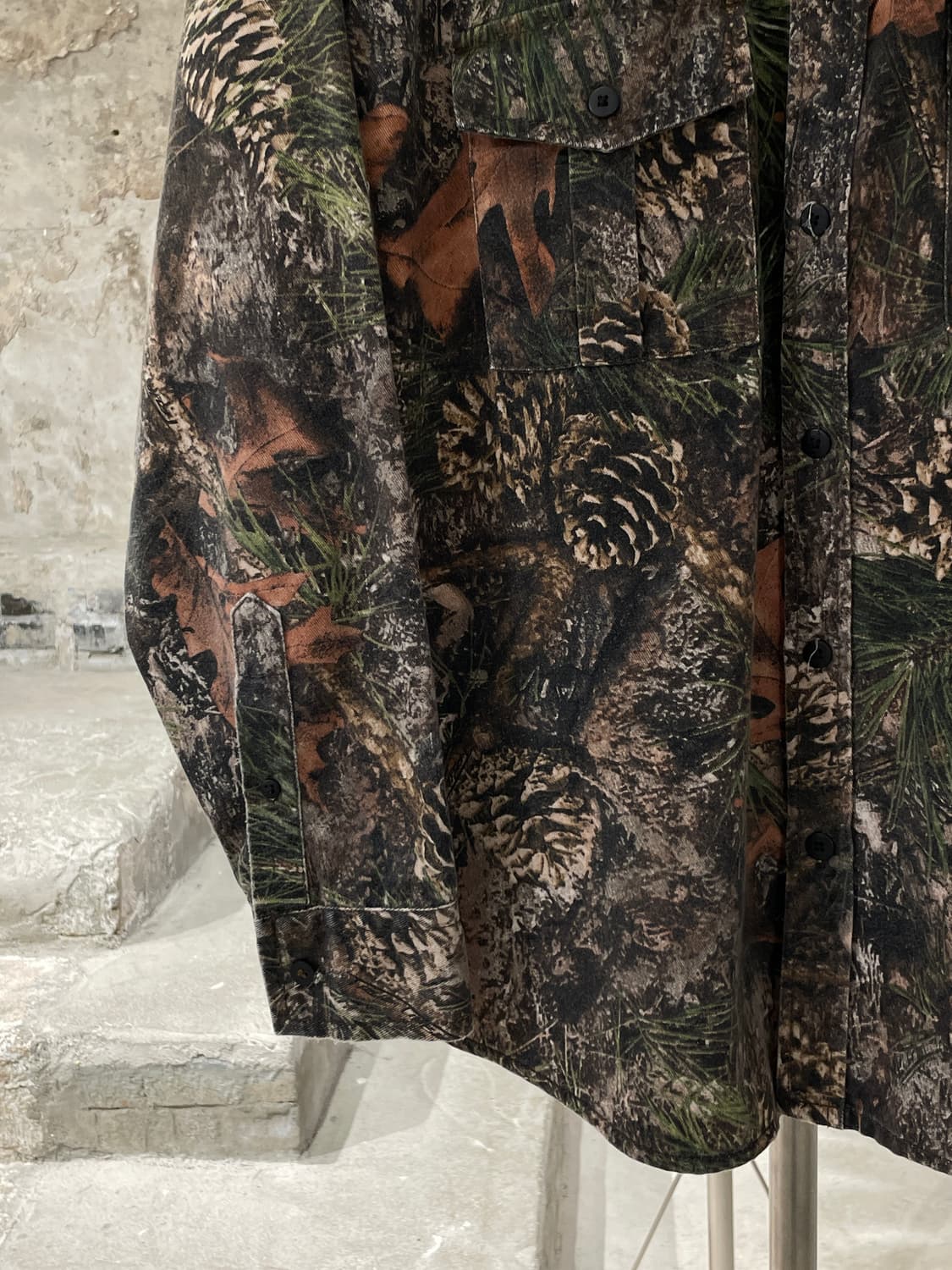 트루 팀버 카모 트윈 포켓 리얼 트리 셔츠 상품이미지4