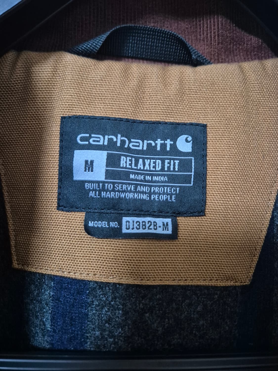 칼하트 디트로이트 자켓 해밀턴 브라운 M 상품이미지3