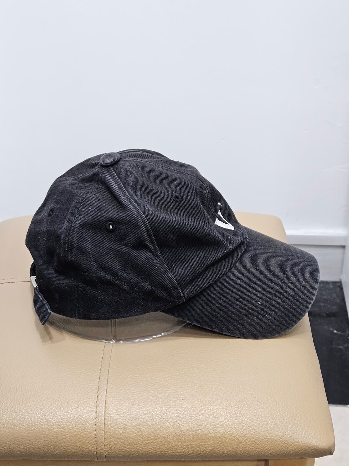 V 자수 블랩 볼캡 모자  상품이미지7