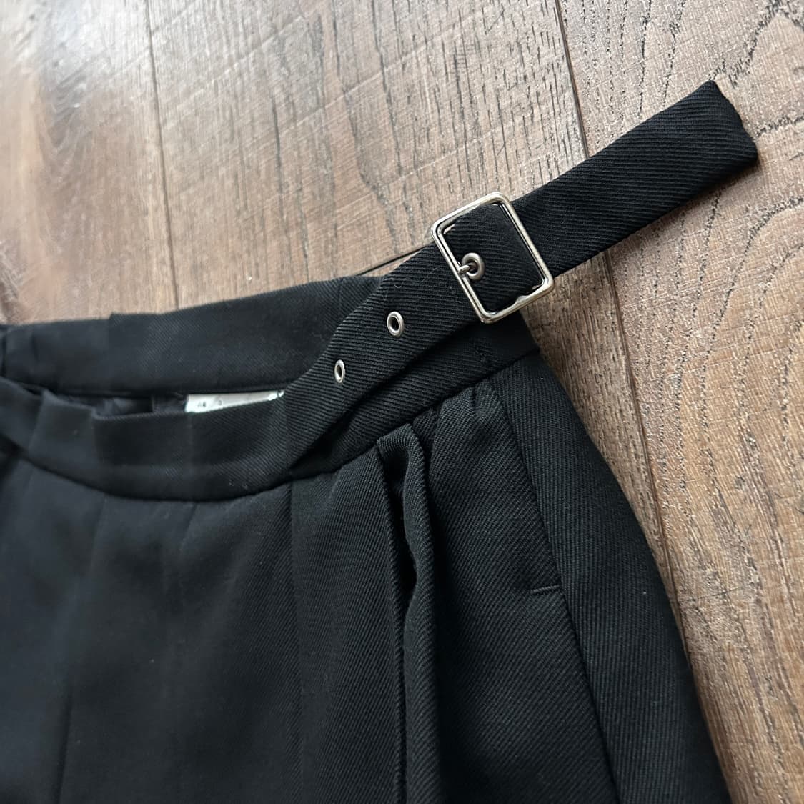 Docking Pleats Side Belt Skirt 상품이미지6