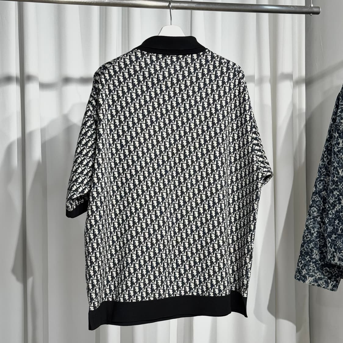 [새상품급] 디올 오블리크 자카드 니트 카라티 폴로티 상품이미지5