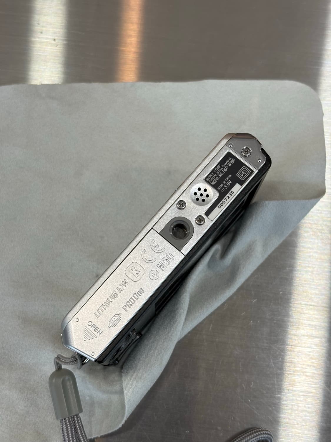 소니 사이버샷 dsc-w190 실버 빈티지디카 상품이미지7