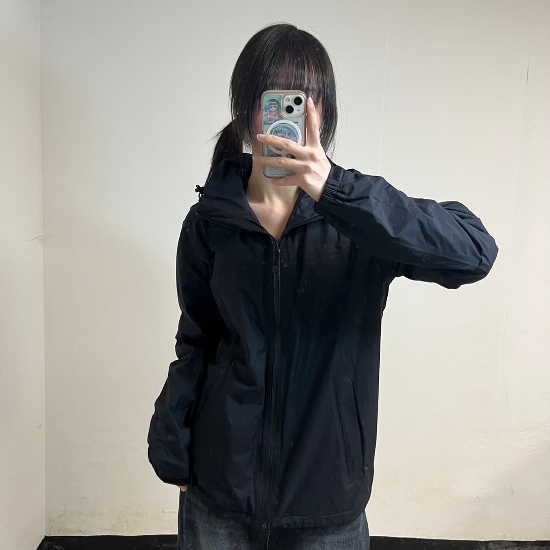 The North Face WhiteLabel black windbrek 상품이미지1