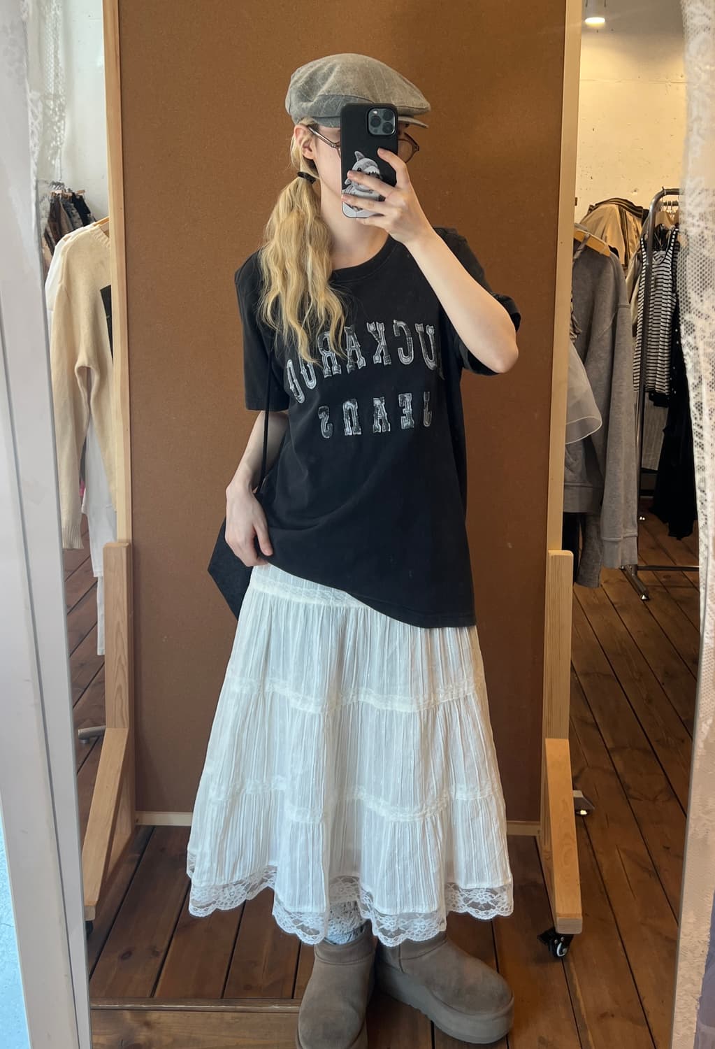 버카루 차콜 반팔 상품이미지1