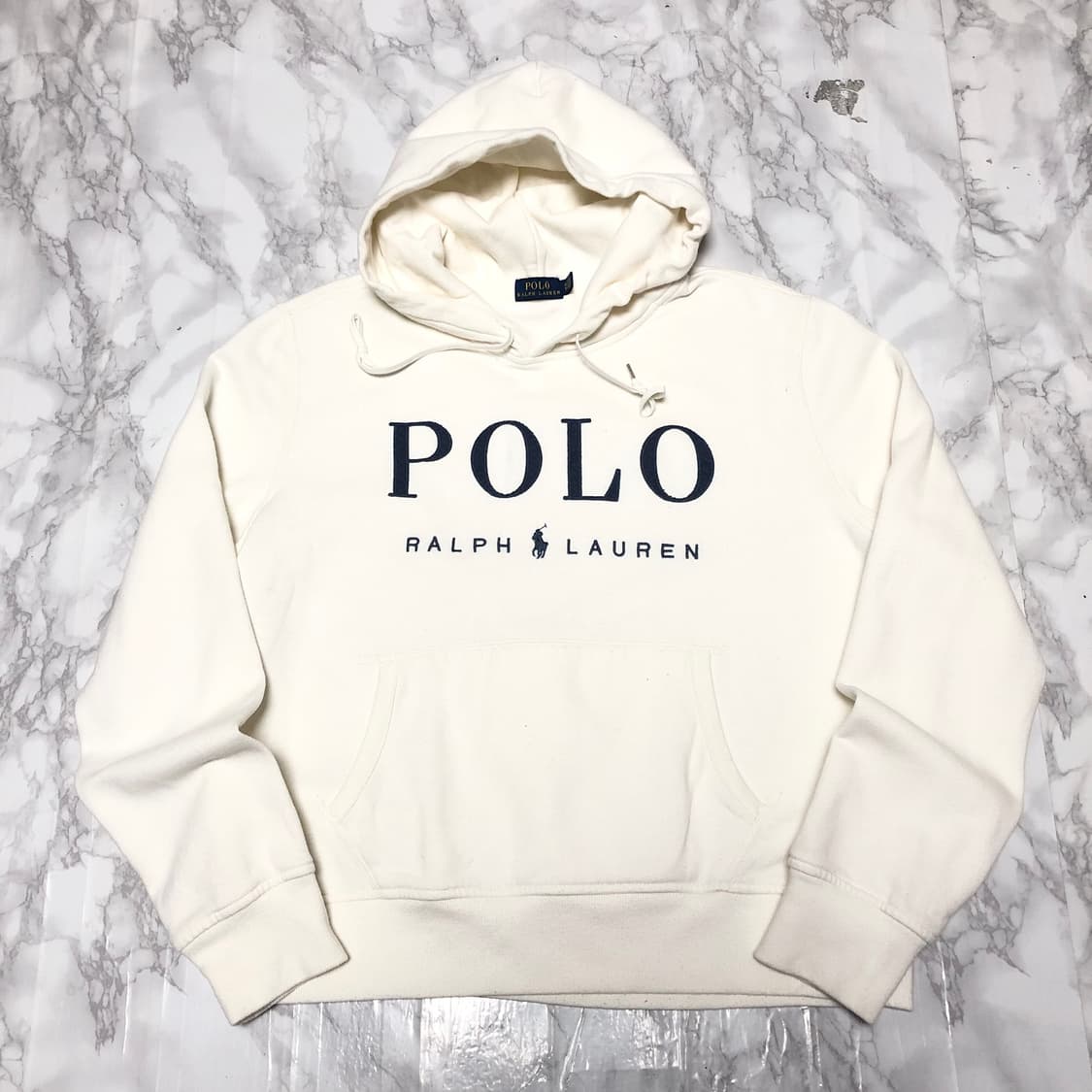 폴로 랄프로렌 후드티 레터링 희귀 상품이미지1