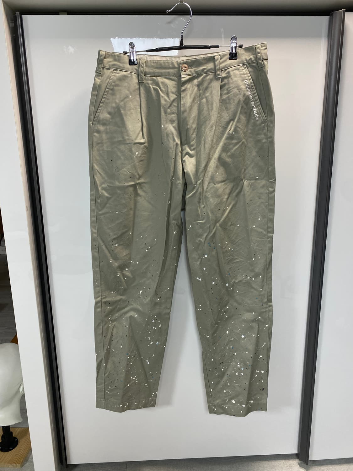 디스이즈네버댓 페인팅 치노팬츠 L 상품이미지1