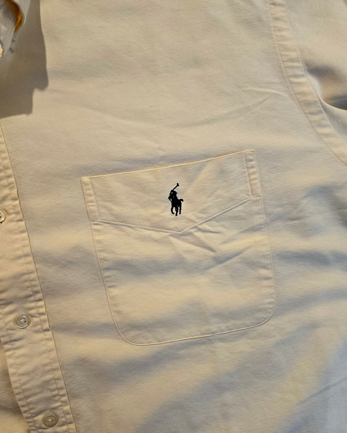 Polo BIG SHIRT 연노랑 (폴로 빅셔츠) 상품이미지3