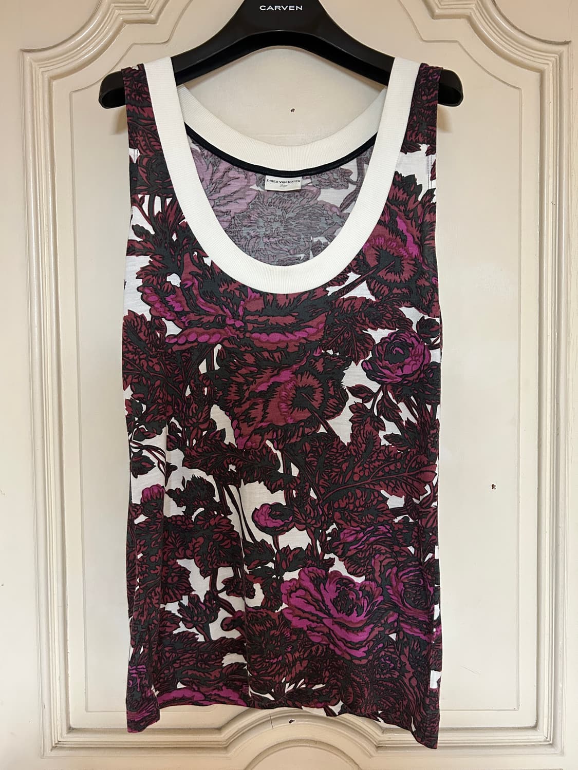 드리스반노튼 민소매 티셔츠 상품이미지1