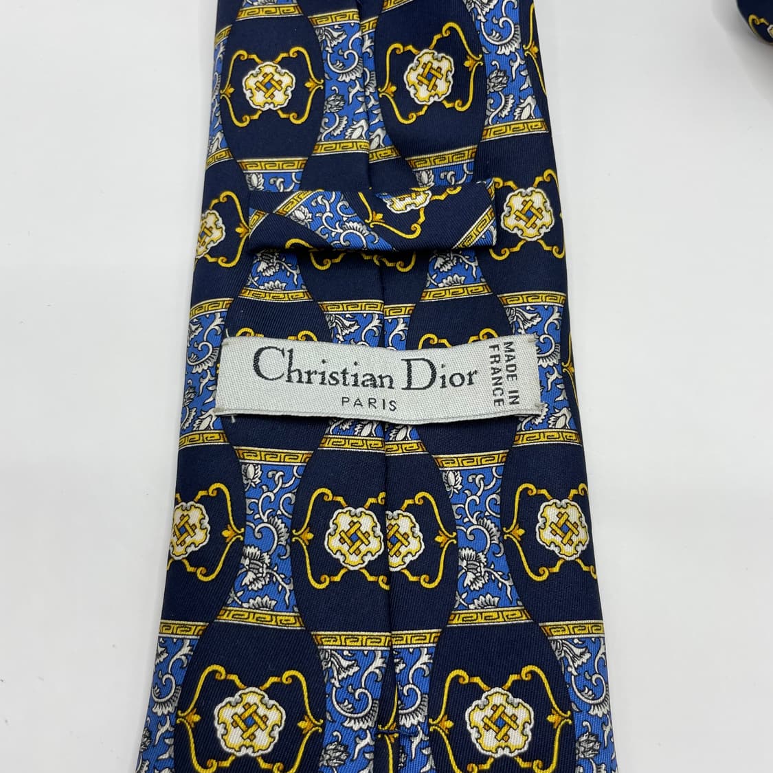 732) (Christian DIOR) 크리스찬 디올 패턴 넥타이 상품이미지5