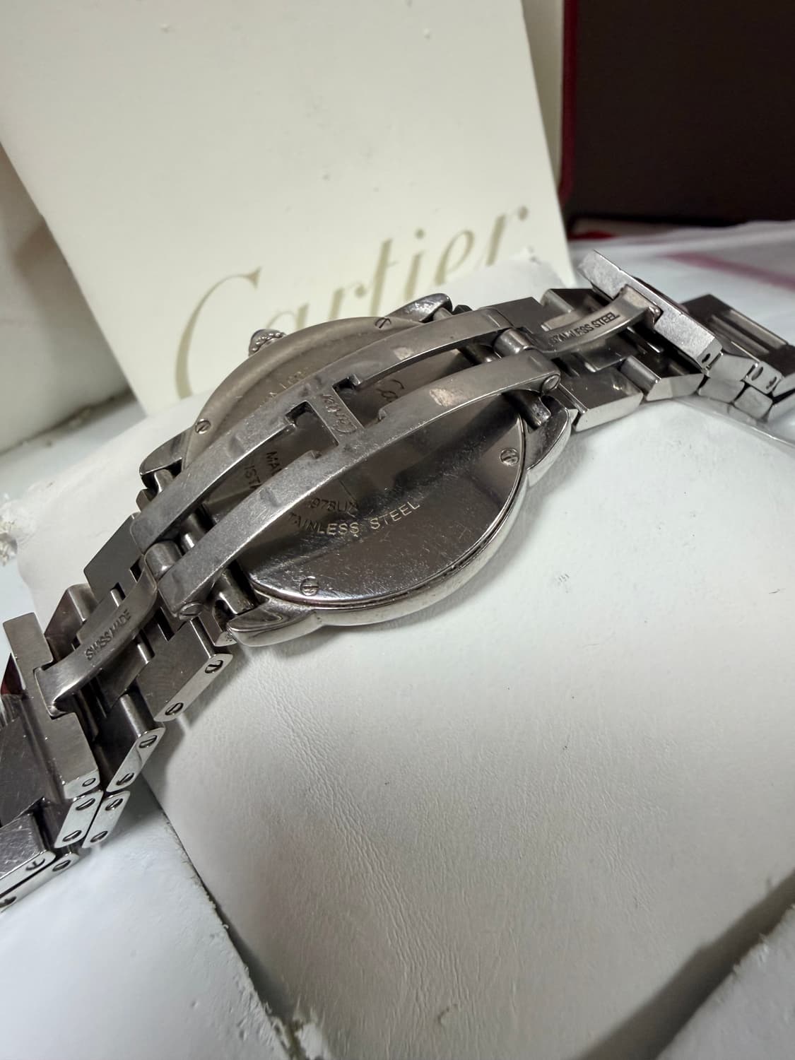 까르띠에 롱드 솔로 스틸 여성 시계  상품이미지4