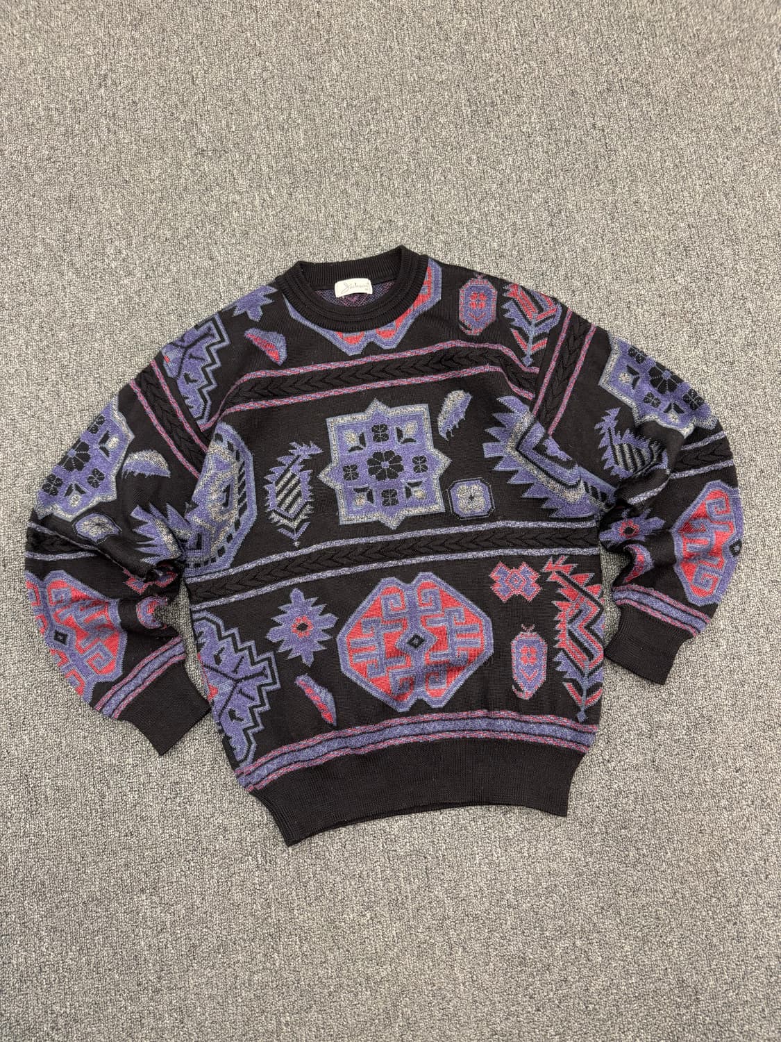 M)Japanese vintage 패턴 여성 니트 상품이미지1