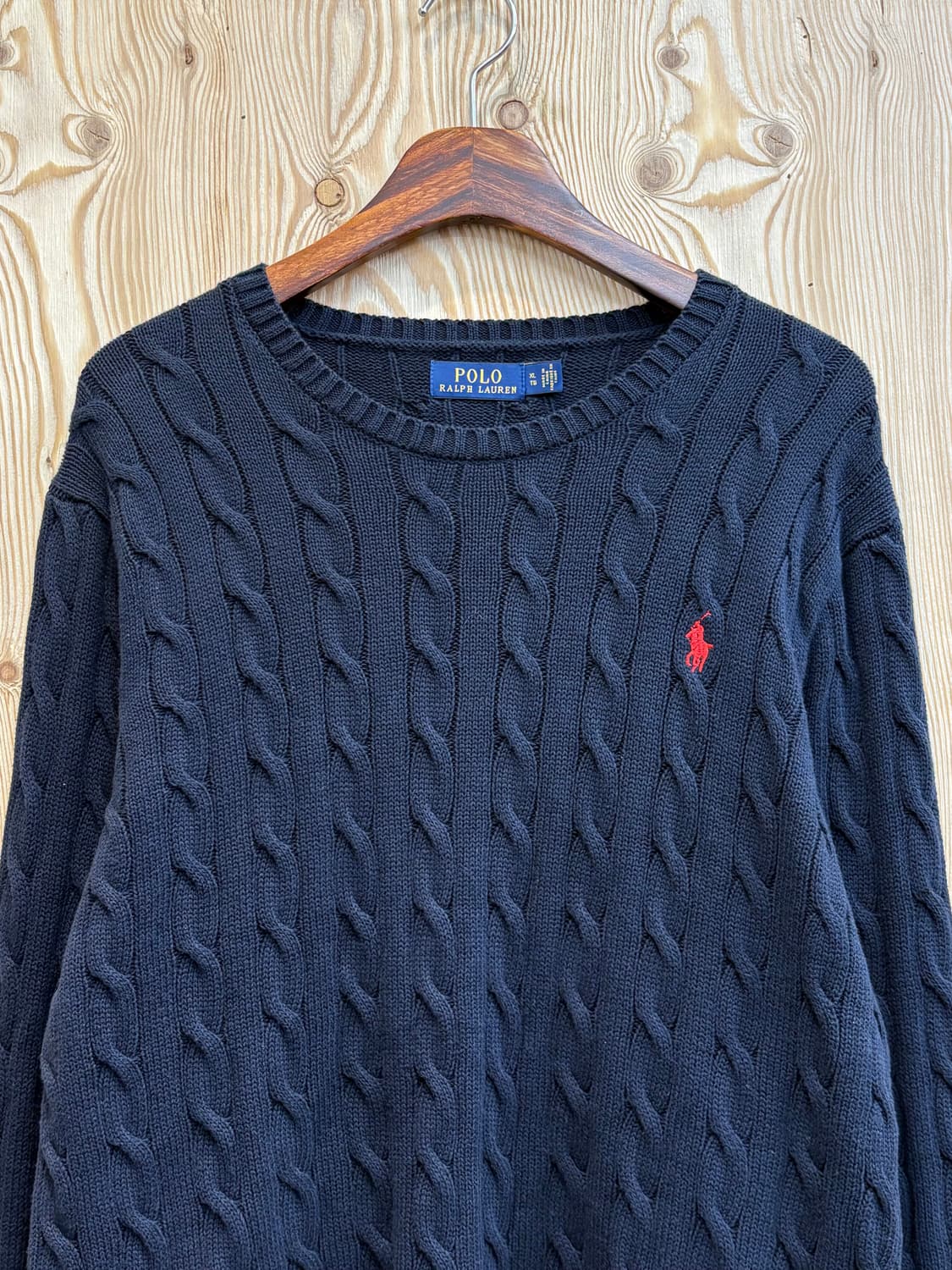 폴로 랄프로렌 꽈배기 니트 상품이미지3