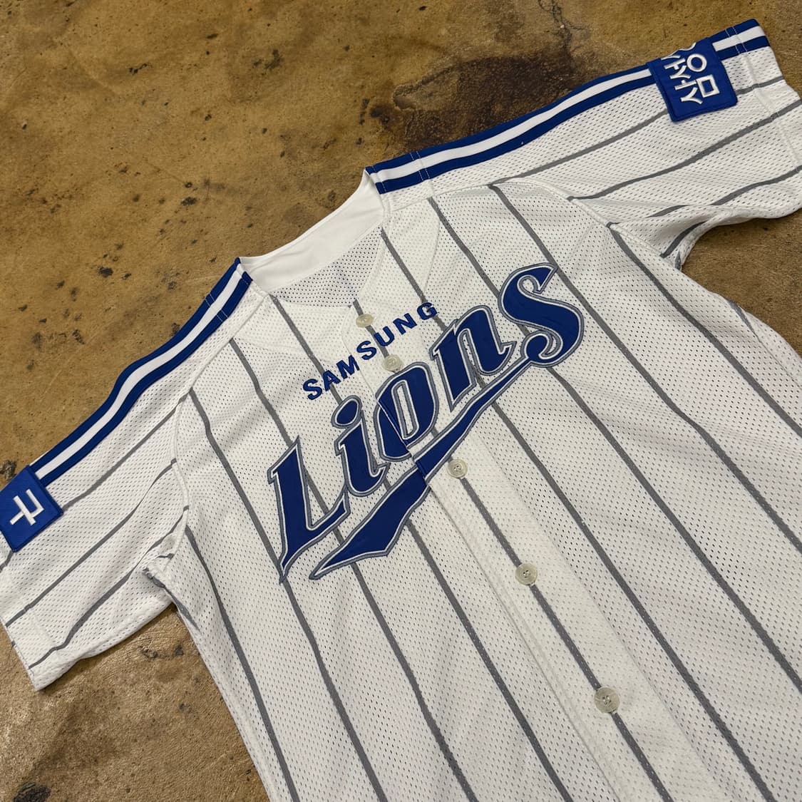 [95] 삼성 라이온즈 왕조 올드 유니폼 마킹 제거 b18 상품이미지1