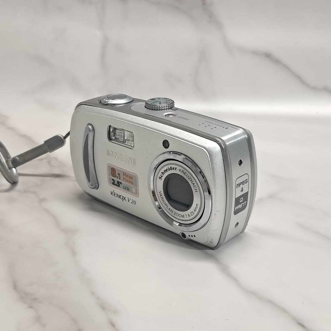 레트로 감성! 삼성 케녹스 V20 실버 빈티지 디카 상품이미지3
