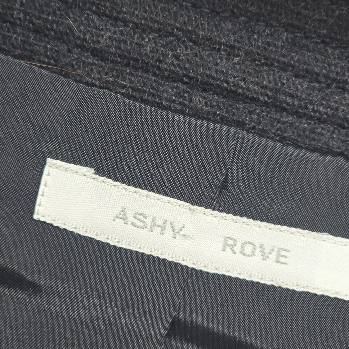 ASHY ROVE 울 앙고라 자켓 일본빈티지 상품이미지2